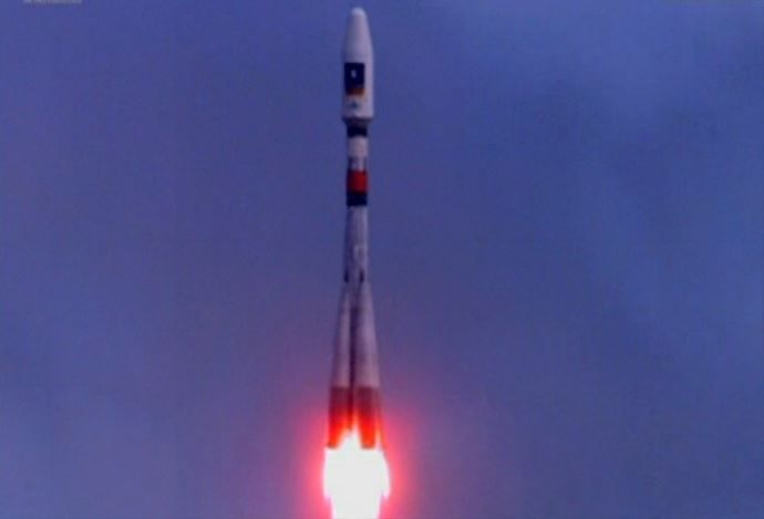 Soyuz, uzaya fırlatıldı