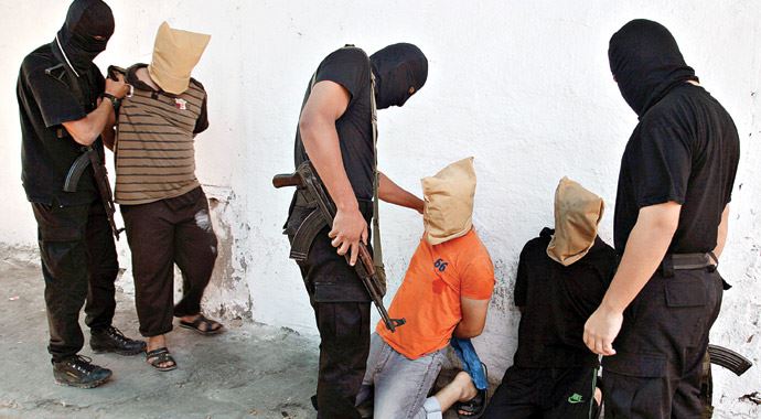 Gazze&#039;de 18 İsrail casusu idam edildi