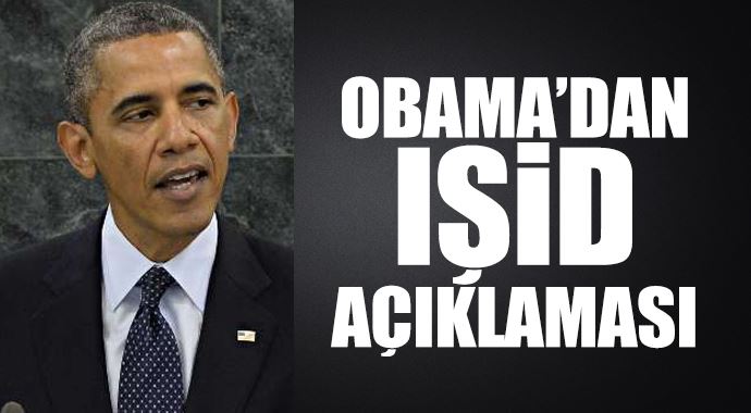 Obama&#039;dan IŞİD açıklaması