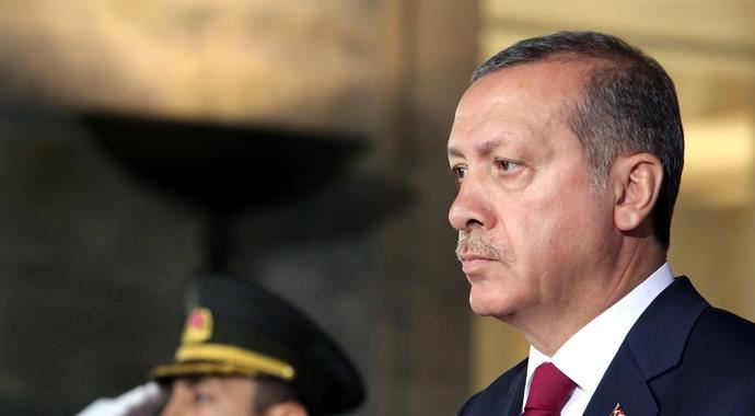 Erdoğan Köşk&#039;te tebrikleri kabul etti
