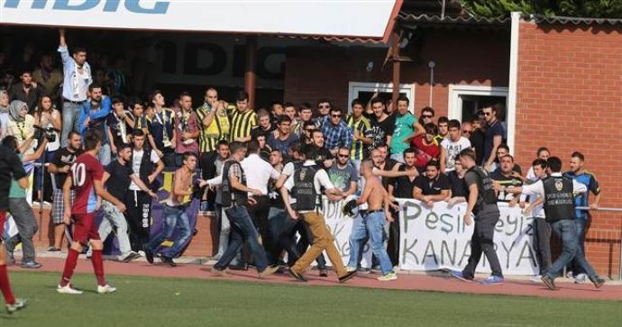 Fenerbahçe Trabzonspor maçı öncesi olaylar çıktı