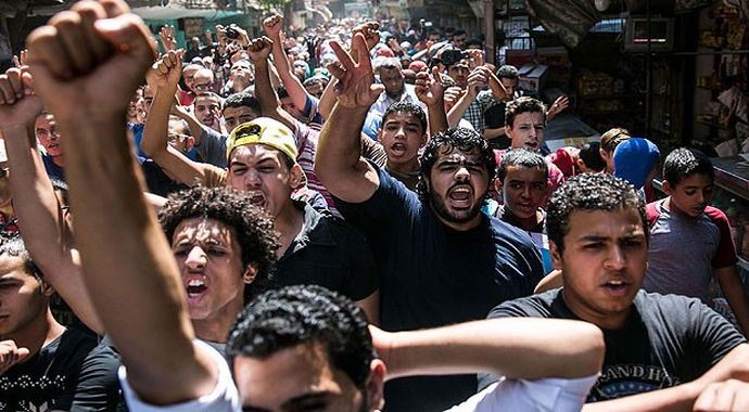 Mısır&#039;da açlık grevine başladı