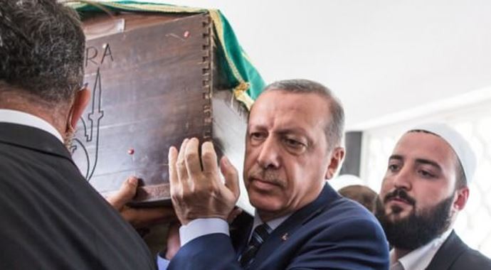 Hasan Gedikli&#039;nin cenazesine Erdoğan da katıldı