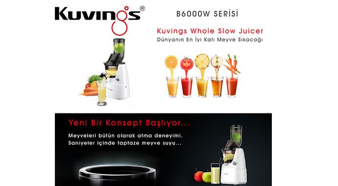 Yeni KUVINGS B6000W Türkiye&#039;de