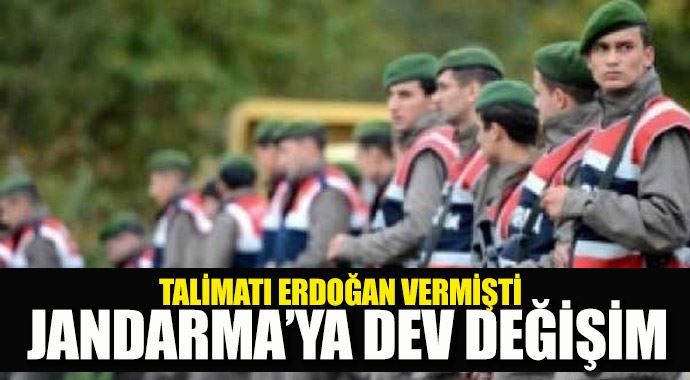 Talimatı Erdoğan vermişti, Jandarma tamamen sivilleşecek