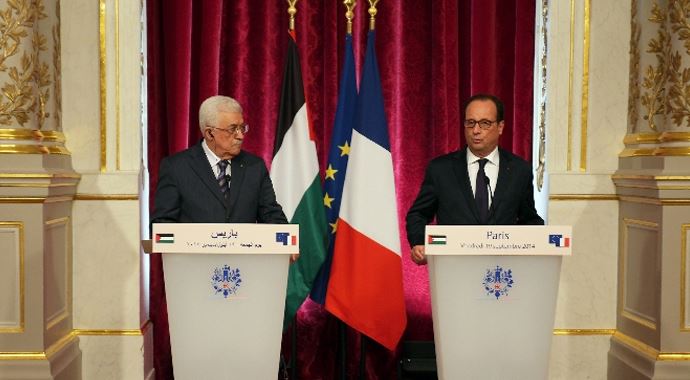 Hollande Abbas&#039;la görüştü