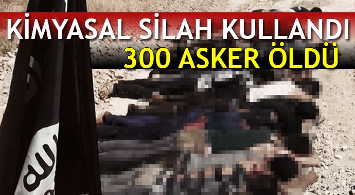 IŞİD, 300 asker öldürdü
