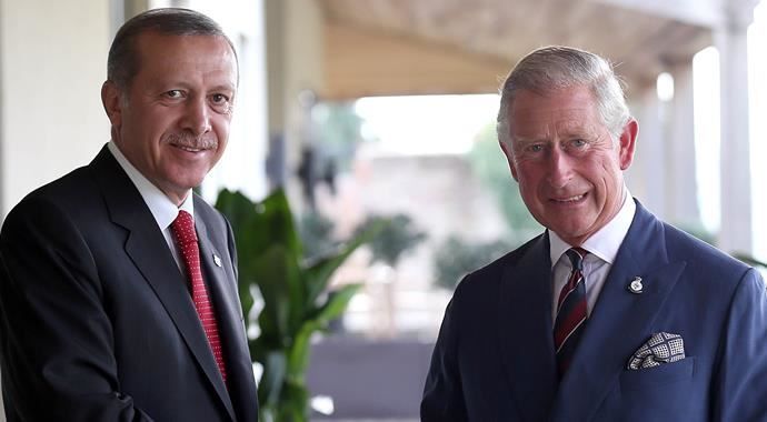 Erdoğan, Prens Charles ile görüştü