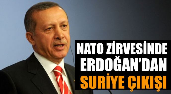 Erdoğan&#039;dan NATO&#039;da Suriye çıkışı