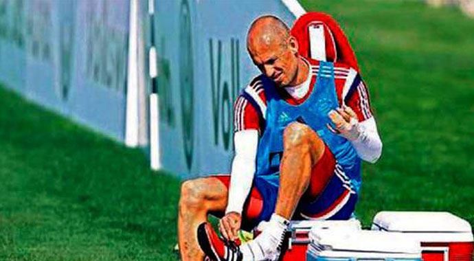 Robben&#039;in timsah şakası ortalığı karıştırdı