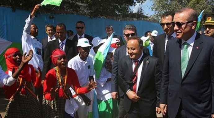 Erdoğan Cibuti&#039;de yoğun ilgi