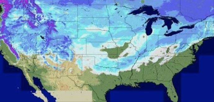 ABD&#039;nin doğusunda kar fırtınası uyarısı