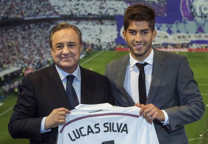 Real Madrid Lucas Silva&#039;yı tanıttı