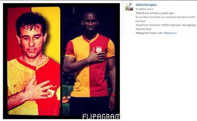 Drogba&#039;dan Galatasaray mesajı