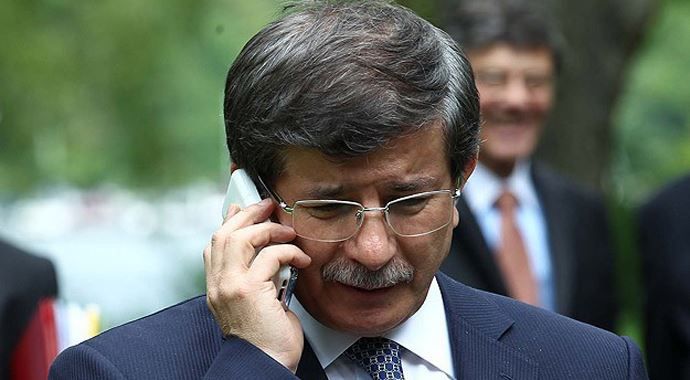 Davutoğlu&#039;ndan şehit Avcı&#039;nın eşine taziye telefonu