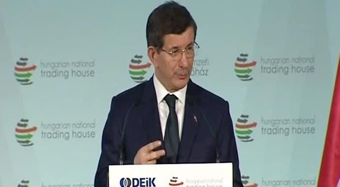 Davutoğlu, Türkiye-Macaristan İş Forumu&#039;nda konuştu