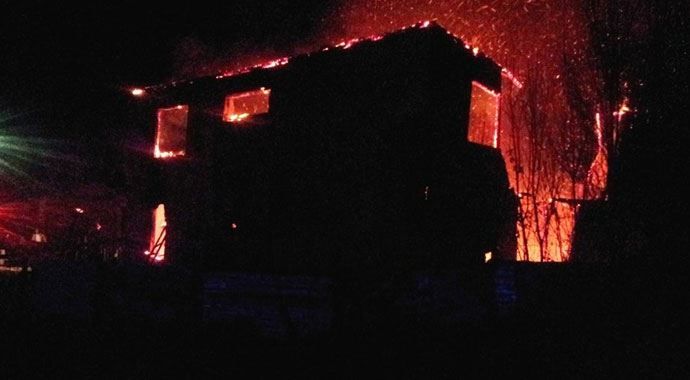 Safranbolu&#039;da ev yangını: 1 ölü