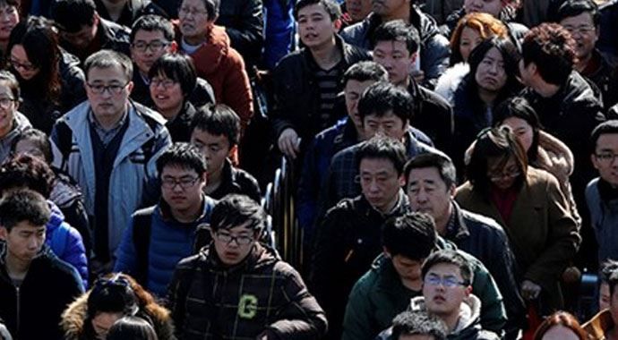 Çin&#039;in nüfusunda dev artış