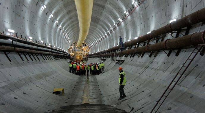 İstanbul&#039;un üçüncü tüneli üç katlı olacak