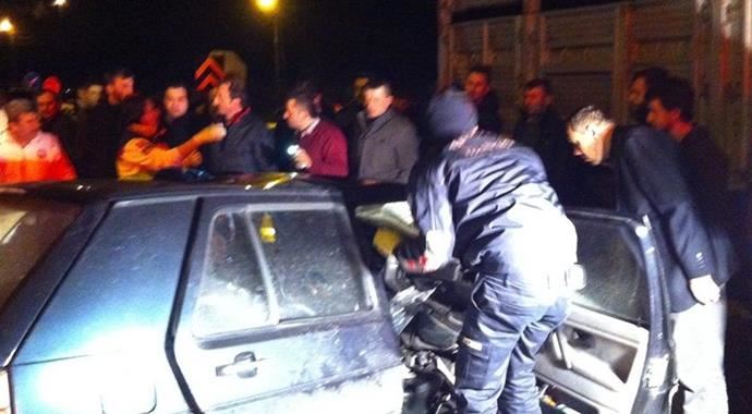 Trabzon&#039;da korkunç kaza: 1 ölü, 1 yaralı