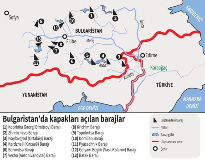 Bakan Eroğlu Edirnelileri taşkınlardan kurtarma planını çizdi
