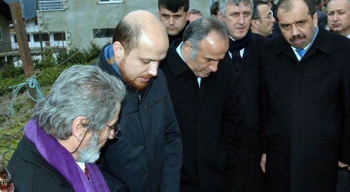 Cenaze törenine Bilal Erdoğan&#039;da katıldı!