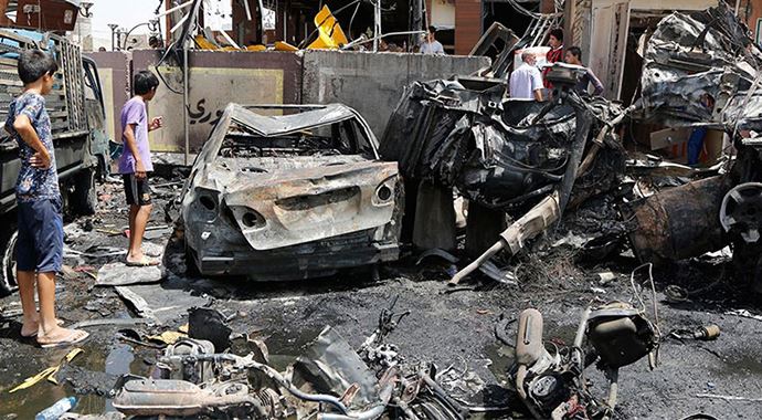 Bağdat&#039;ta bombalı saldırı: 4 ölü, 20 yaralı
