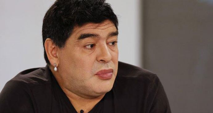 Maradona&#039;nın şoke eden görüntüsü!