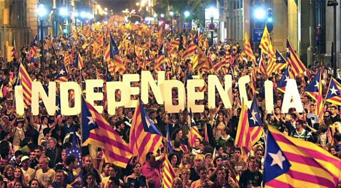 Katalonya&#039;da bağımsızlık için yol haritası paktı