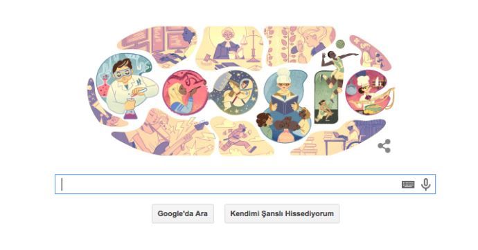 Google&#039;dan 8 Mart Kadınlar Günü doodle&#039;ı! Kadınlar Günü ne için kutlanır
