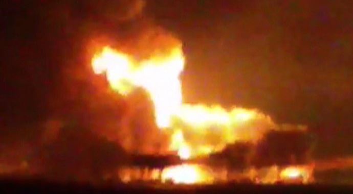 Meksika&#039;da petrol platformunda yangın: 4 ölü!