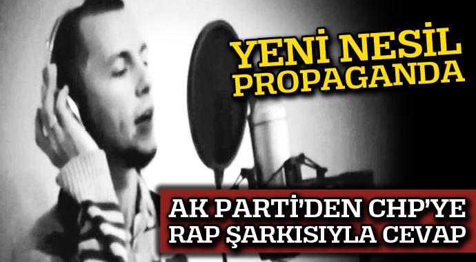 AK Parti&#039;den CHP&#039;li belediyeye rap şarkısıyla karşılık
