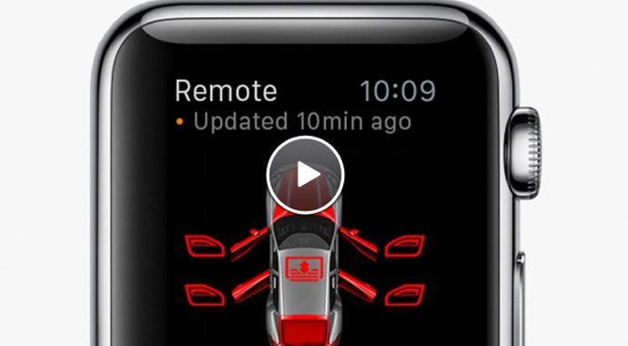 Otomobil üreticilerinden Apple Watch uygulaması