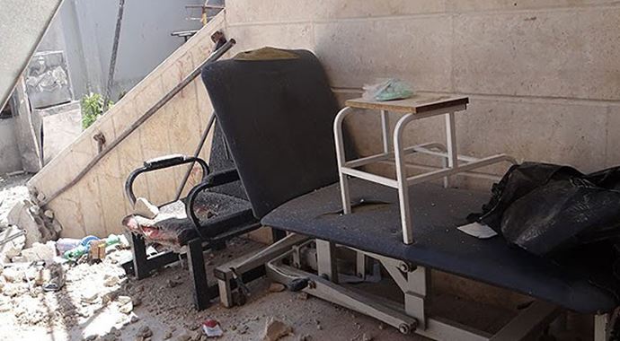 Katil Esad yine hastane vurdu: 10 ölü
