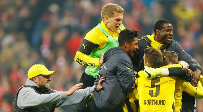 Bayern dışarı attı, Dortmund finale uçtu