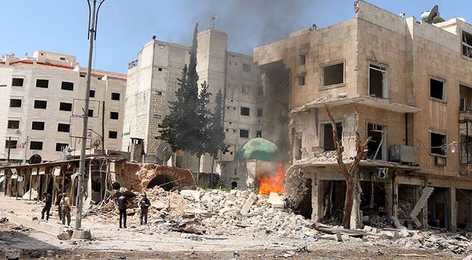 Esad güçleri sivilleri bombalıyor