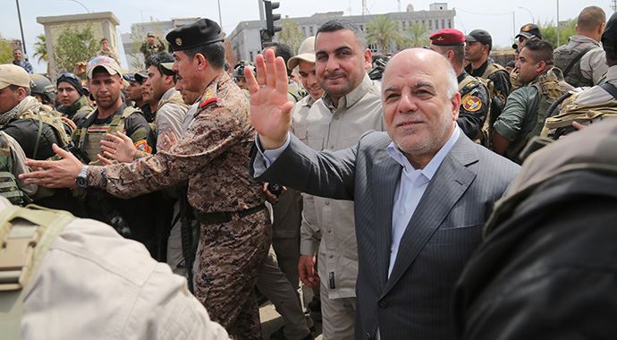 Irak Başbakanı İbadi, Erbil&#039;de