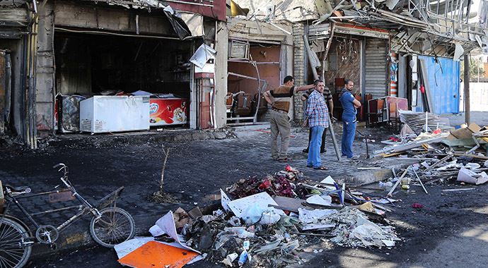 Bağdat&#039;ta patlama: 4 ölü, 18 yaralı