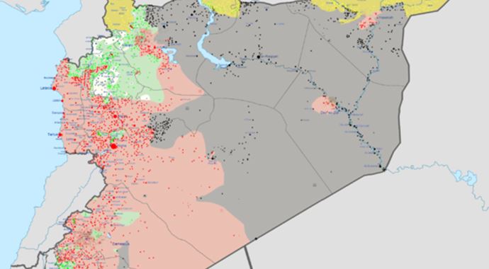 Terör örgütü IŞİD, Suriye&#039;nin yarısını ele geçirdi