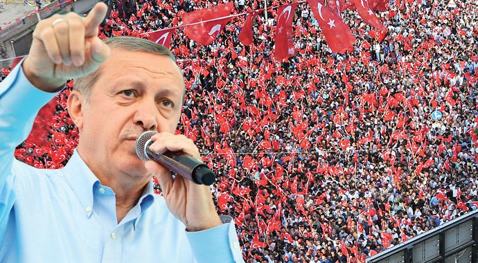 Erdoğan: Tehditlere değil hizmete oy verin