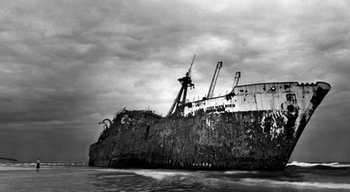 Hayalet gemi 90 yıl sonra bulundu