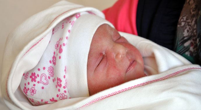 Tüm Türkiye&#039;nin konuştuğu o bebek dünyaya geldi