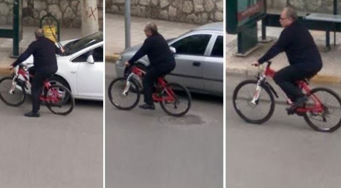 Adıyaman Belediye Başkanı bisikletle teftişe çıktı