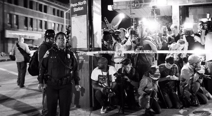 Basın özgürlüğü Baltimore&#039;da kafeslendi