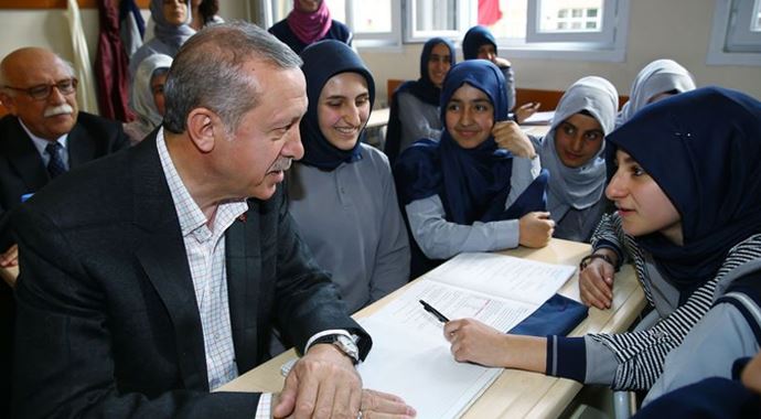 Erdoğan&#039;a o soru soruldu, &#039;Küçükken ne olmak isterdiniz&#039;
