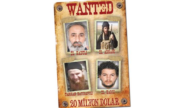 ABD, 4 IŞİD lideri için servet ödeyecek