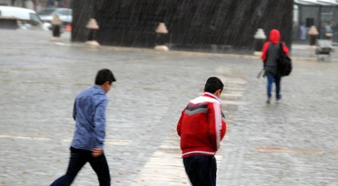 Gaziantep&#039;te şiddetli yağmur