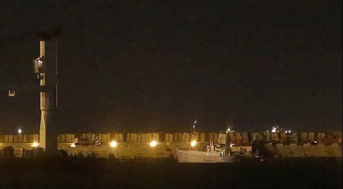 Gazze&#039;ye Özgürlük Filosu&#039;nun öncü gemisi Aşdod limanında
