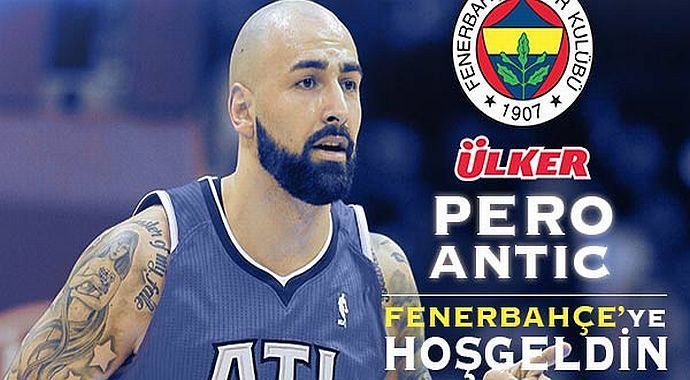 Fenerbahçe Ülker, Pero Antic&#039;i resmen açıkladı