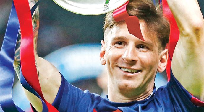 Messi&#039;den 10 yılda 23 kupa